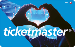 Ticketmaster CH Carte Cadeau